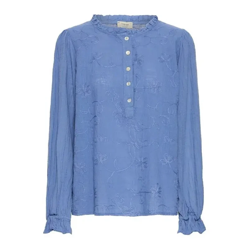 Image of fransa Womens blouse fransa Emerson Bleu Female S