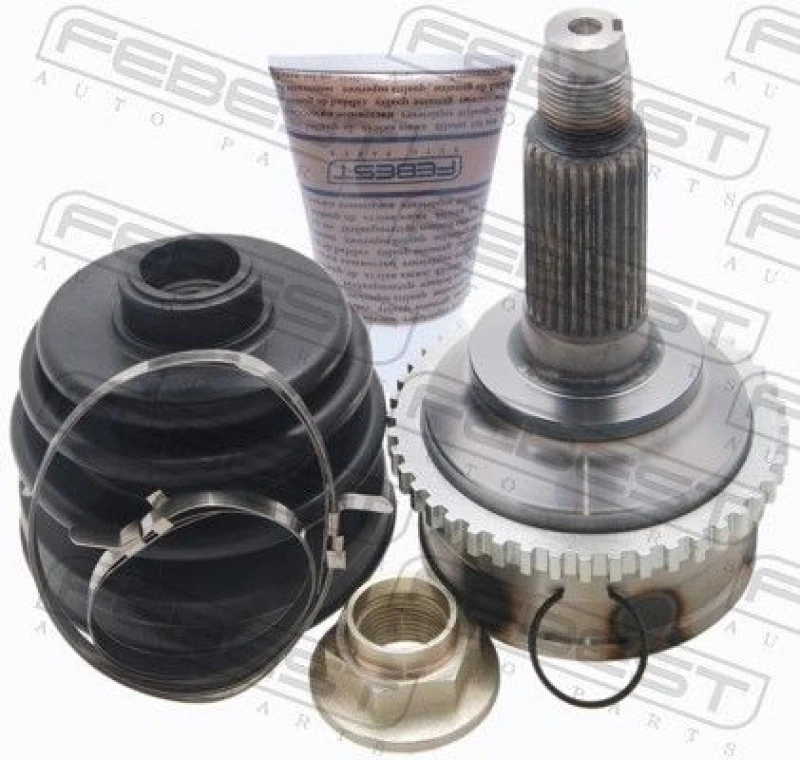 Image of FEBEST 0510-041A44 Joint, drive shaft Front Axle, with ABS sensor ring Joint,drive shaft (236)
