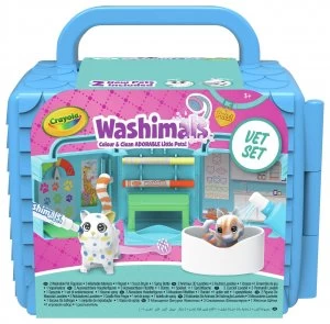 image of Crayola Washimals Vet Clinic Playset