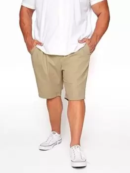 Image of BadRhino Stretch Rugby Short - Natural, Size 7-8Xl, Men