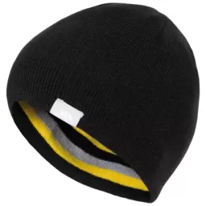 Image of Trespass Childrens/Kids Reagan Beanie Hat (5/7 Years) (Black)