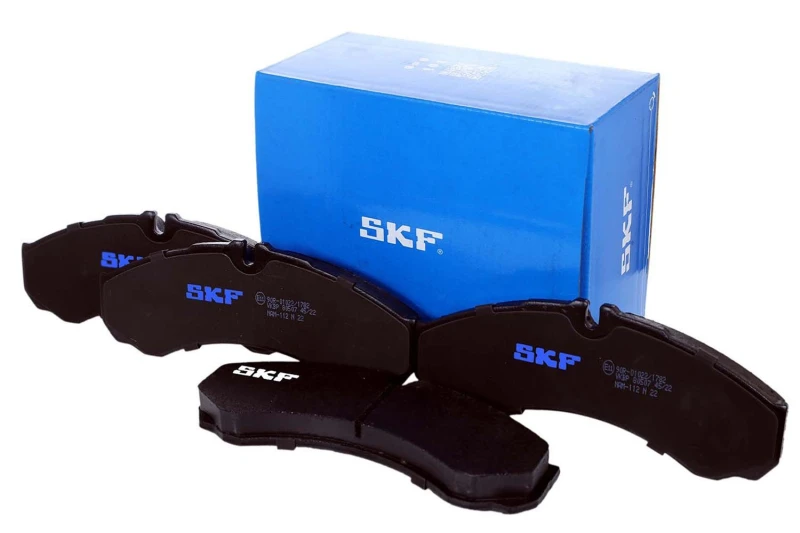 Image of SKF VKBP 80507 Brake pad set prepared for wear warning indicator Brake Pad Set,disc brake (402)