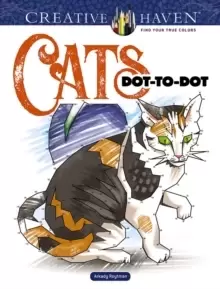 Image of Creative Haven Cats Dot-to-Dot