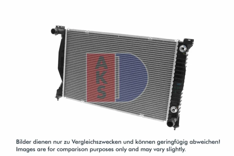 Image of AKS DASIS 480044N Engine radiator Aluminium, Brazed cooling fins Radiator,engine cooling (470)