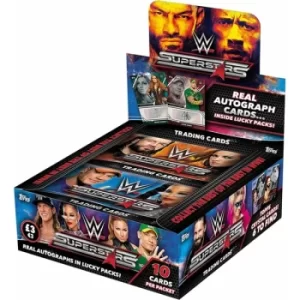 Image of WWE Superstars 2021 Booster Box (20 Packs)