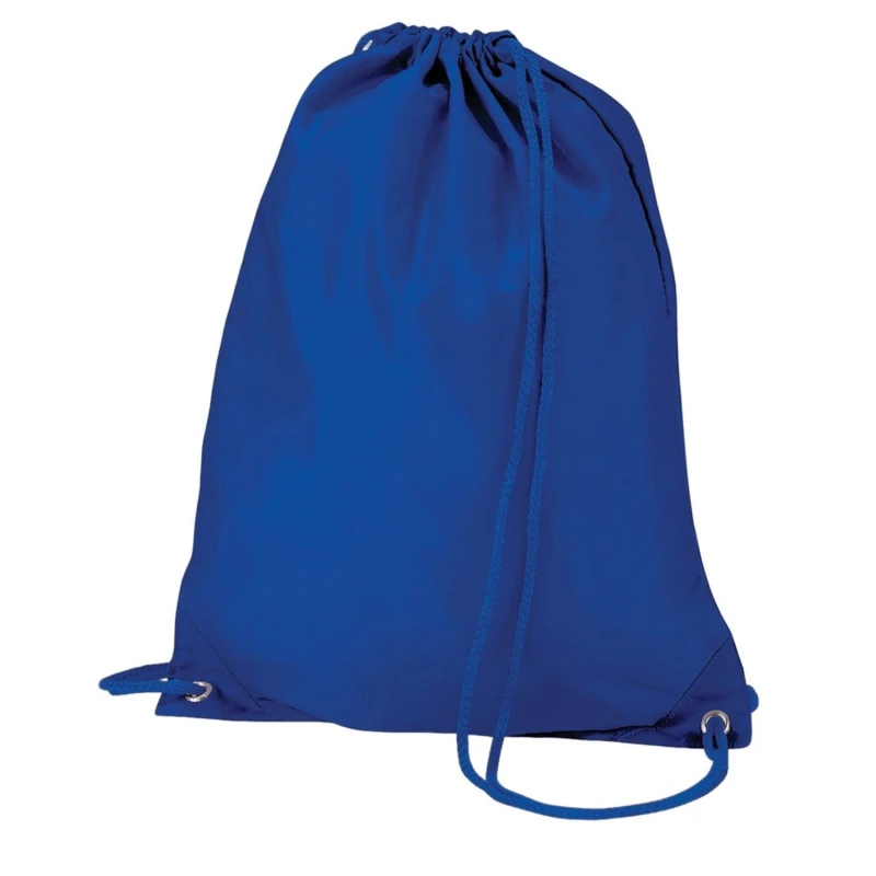 Image of Quadra Mens Drawstring Bag in Pale Blue Pale Blue Male