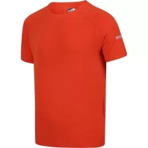 Image of Regatta Mens Ambulo Breathable Active Short Sleeve T Shirt 3XL - Chest 49-51' (124.5-129.5cm)