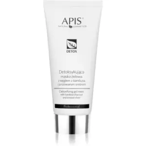 image of Apis Natural Cosmetics Detox Professional Soothing Gel Mask For Oily And Problematic Skin 200ml