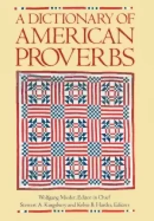 Image of dictionary of american proverbs