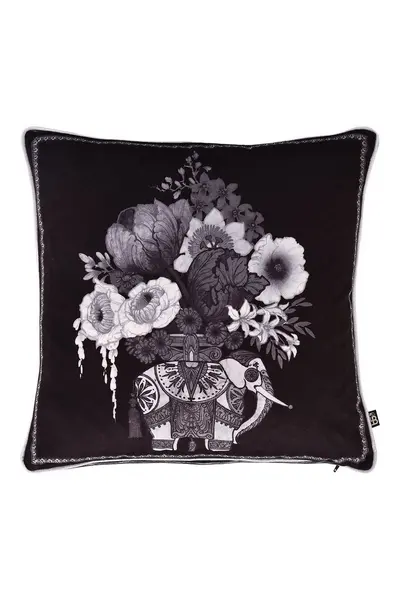 image of 'Generou Elephant' Luxe Velvet Filled Cushion