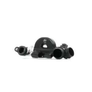 Image of GATES Turbocharger Hose 09-0605 Charger Intake Hose PEUGEOT,CITROEN,407 SW (6E_),407 (6D_),407 SW Kasten / Kombi (6E_),C5 III Kombi (RW_),C5 III (RD_)