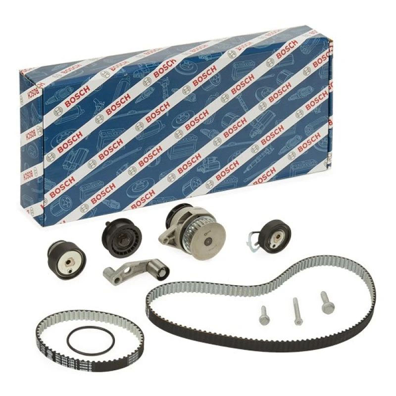 Image of Water pump and timing belt kit Bosch 1 987 946 951