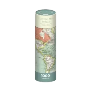 Image of Vintage World Map 1000 Piece Jigsaw