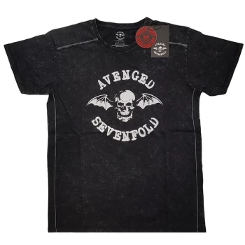 Image of Avenged Sevenfold - Logo Unisex Large T-Shirt - Black