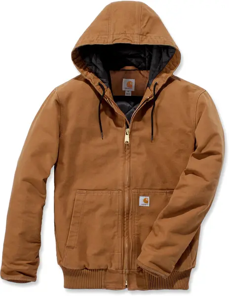 Image of Carhartt Duck Active Jacket, brown, Size 2XL