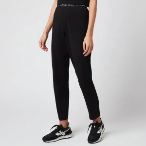 Image of Calvin Klein Womens Logo Sleep Pants - Black - L