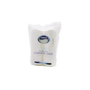 image of Athena Cotton Cosmetic Pads 120 Pads Pack of 12 VRB809874