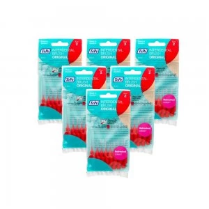 image of Tepe Extra Soft 0.5mm Red Interdental Brushes 8Pcs