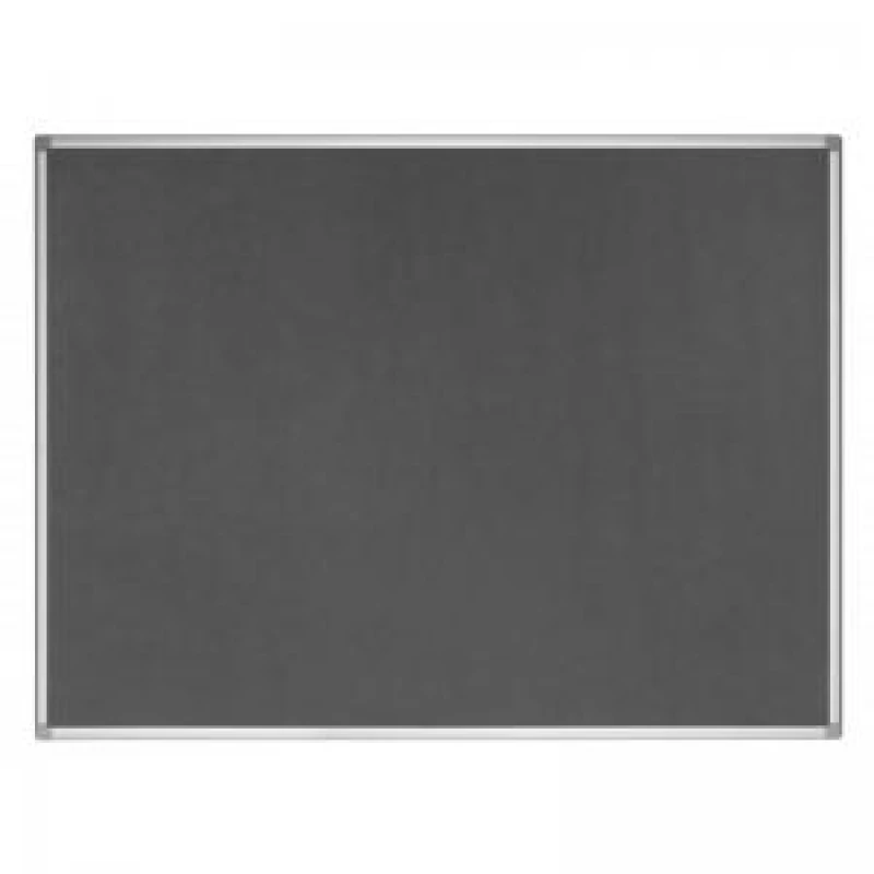 Image of Bi-Office Earth Maya Felt Noticeboard 1200x900mm Grey Aluminium Frame FA0542790