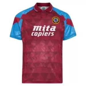 image of Aston Villa 1990 Retro Football Shirt