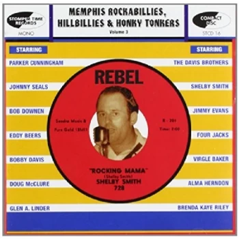 Image of Various Artists - Memphis, Rockabillies, Hillbillies and Honky Tonkers Vol. 3 CD