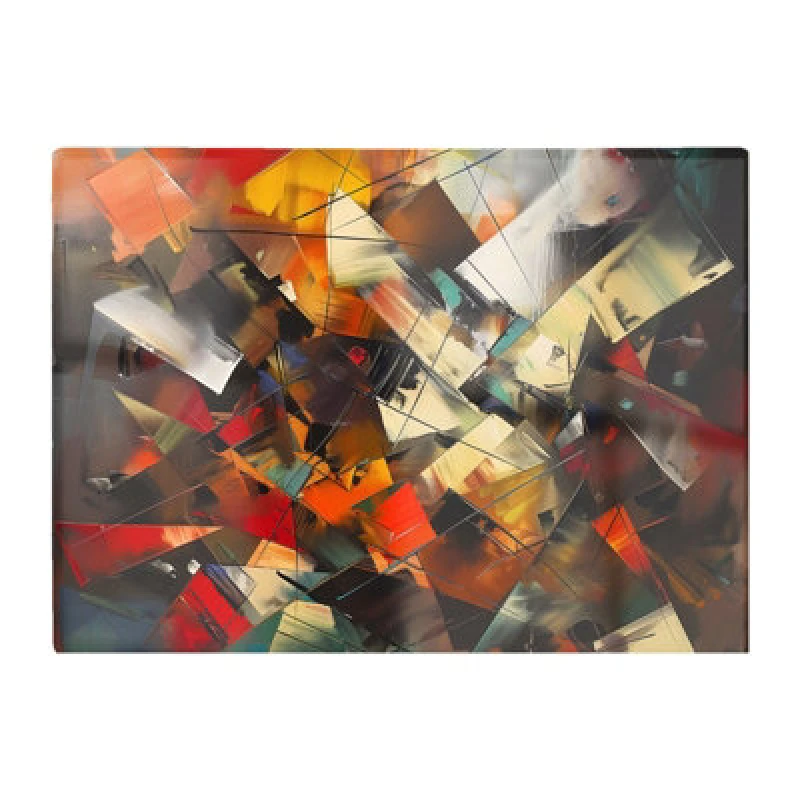 Image of Warren Reed Designer Dynamic Chaos: Energy Unleashed Chopping Board