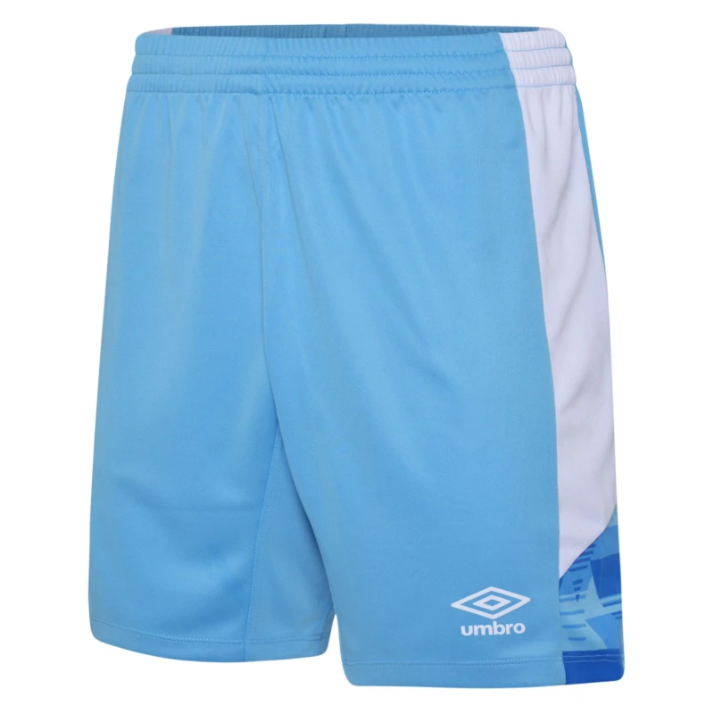 Image of Umbro Vier Shorts in Mid Blue Size: 11-12 Years Mid Blue Unisex 11-12 Years