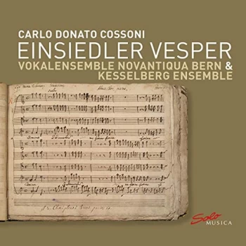 Image of Vokalensemble Novantiqua Bern - Carlo Donato Cossini: Einsiedler Vesper CD
