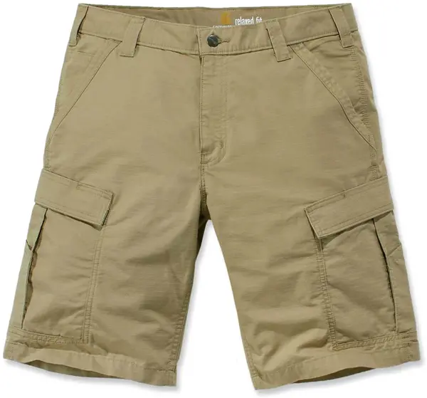 Image of Carhartt Force Broxton Cargo Shorts, green-brown, Size 42