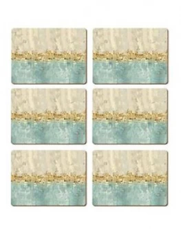 image of Creative Tops Golden Reflections Placemats ; Set Of 6