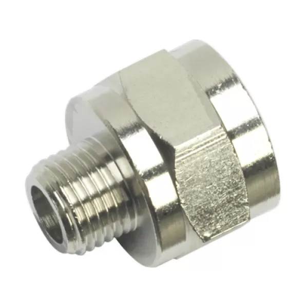 image of Sealey SA1/1412F Adaptor 1/4BSPT Male to 1/2BSP Female