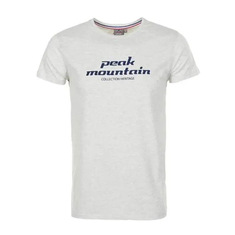 Image of T-Shirt Peak Mountain Cosmo Gris Male L