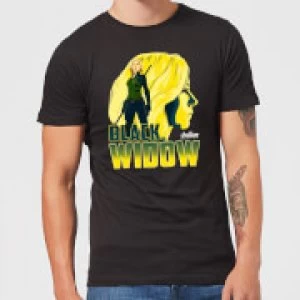 image of Avengers Black Widow Mens T-Shirt - Black - XXL