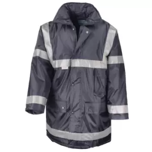 Image of Result Mens Work-Guard Workwear Management Coat (3XL) (Navy Blue)