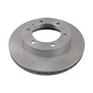 Image of Blue Print Pair of Internally Vented Painted Brake Disc Rotor ADT343211 FRONT