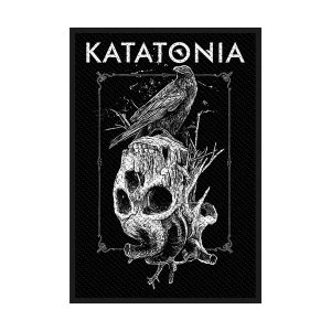 Image of Katatonia - Crow Skull Standard Patch