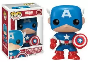 image of Marvel Captain America Pop! Vinyl Figure