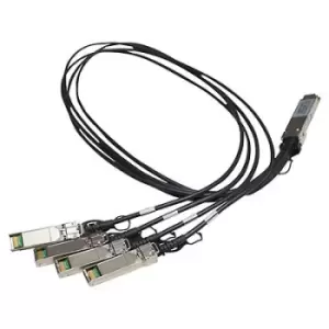 Image of HP Enterprise X242 QSFP 4x10G SFP+ 1m DAC networking...
