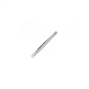 Image of Knipex 92 84 18 Precision Tweezers Rectangular Blunt 125mm