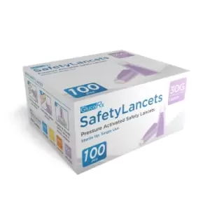 image of GlucoRx Safety Lancets 30g 1.6mm