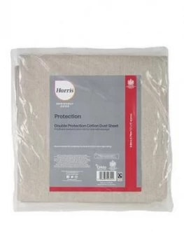 Image of Harris Seriously Good Cotton Rich Dust Sheet