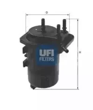 Image of 24.013.00 UFI Fuel Filter