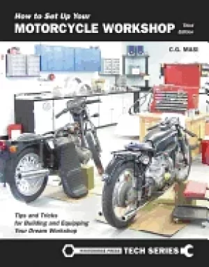 Image of how to set up your motorcycle workshop tips and tricks for building and equ