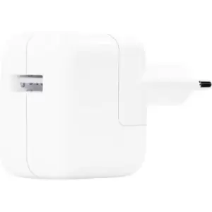 image of Apple 12W USB Power Adapter Charger Compatible with Apple devices: iPhone, iPad, iPod MGN03ZM/A