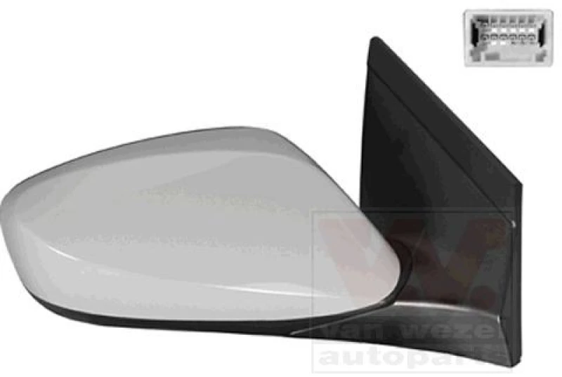 Image of VAN WEZEL Wing mirror VAN WEZEL 8244806