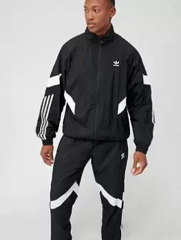 Image of adidas Originals Woven Track Top - Black, Size 2XL, Men