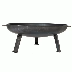 Image of La Hacienda Pittsburgh Industrial Heavy Duty Steel Fire Pit - Medium