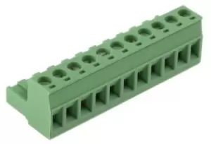 Phoenix Contact Mstb 2,5/11-St-5,08 Terminal Block, Pluggable, 11Pos, 12Awg