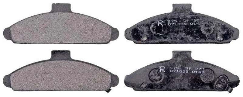 Image of A.B.S. 36792 Brake pad set with acoustic wear warning Brake Pad Set,disc brake (402)
