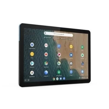Image of Lenovo IdeaPad Duet MediaTek P60T 128GB eMCP 10.1 FHD Touch Screen ChromeOS Tablet - Blue + Grey